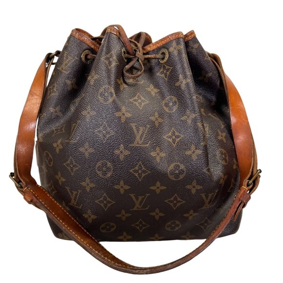 Louis Vuitton Handbags - Authentic Louis Vuitton Shoulder Bag Petit Noe Monogram Used LV Handbag Vintage
